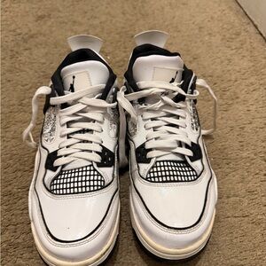 Jordan White and Black Men's Sneakers